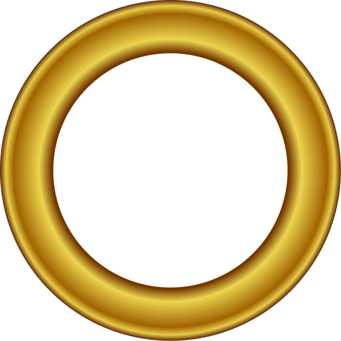 gold frame circle 1