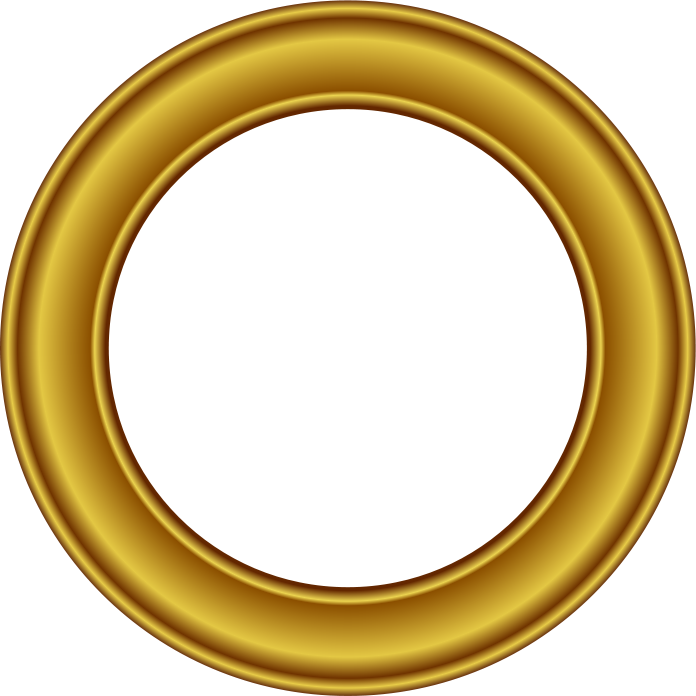 gold frame circle 2