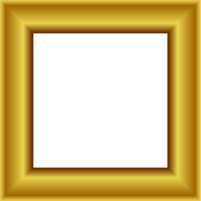 gold frame square 1