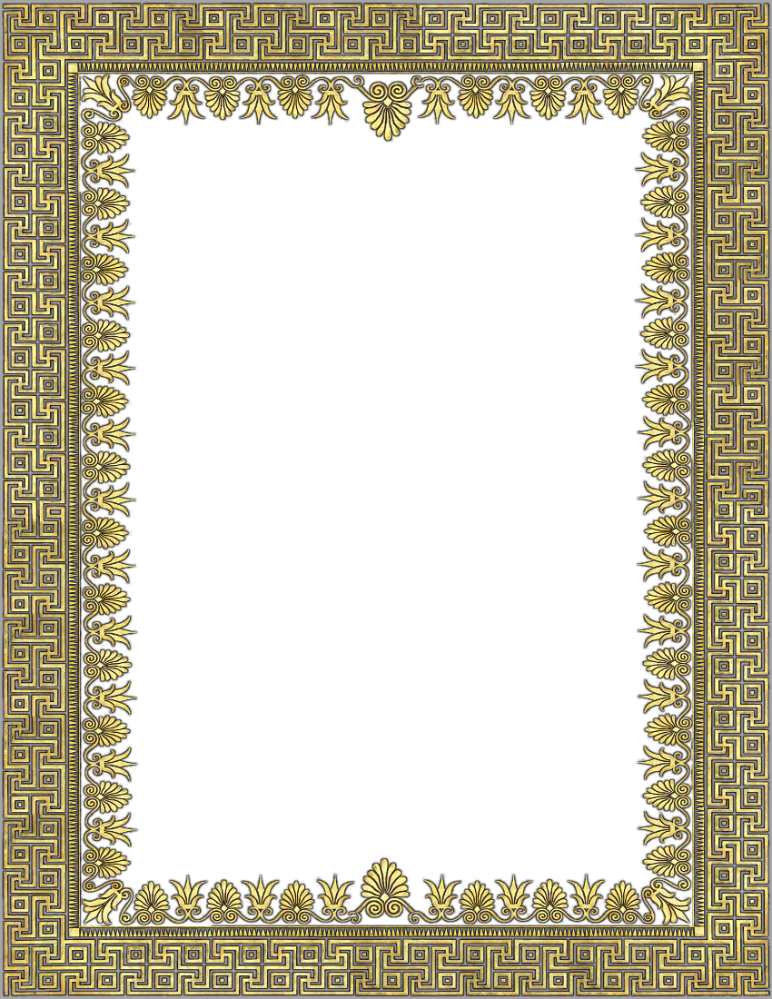 gold ornate frame medium