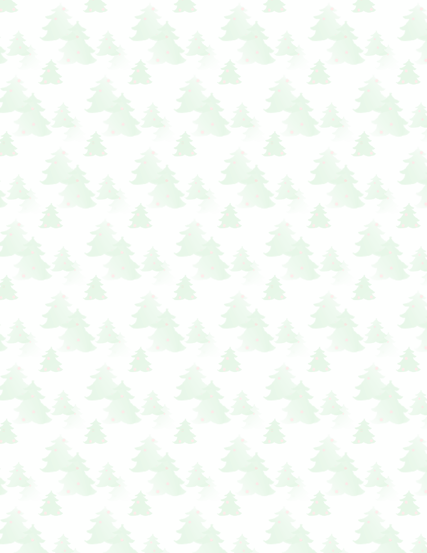 Christmas trees background page
