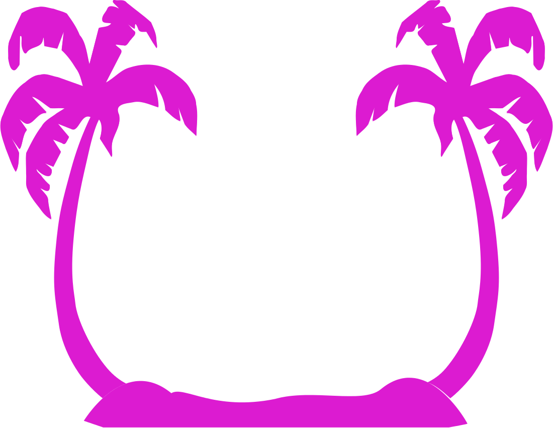 beach flyer purple