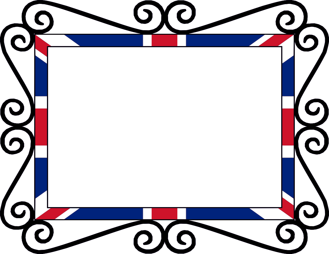 British Flag Frame
