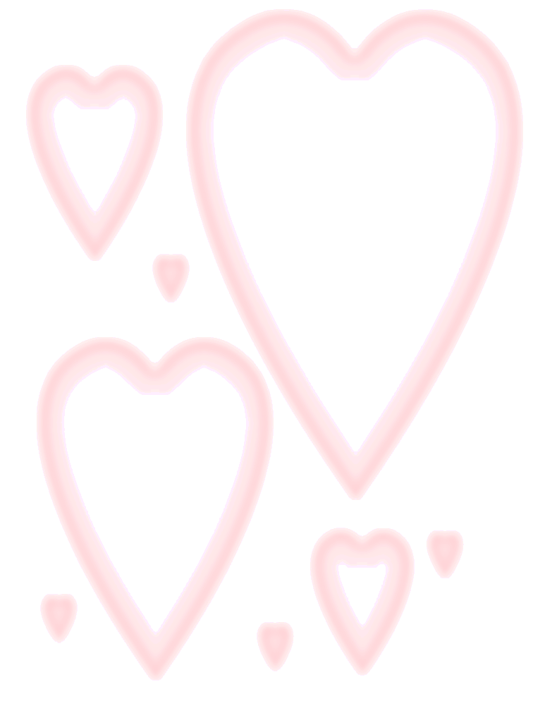 hearts background page