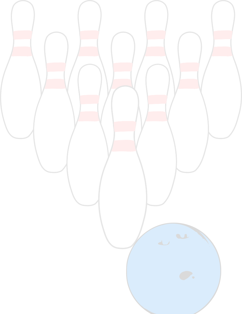 bowling pins background page