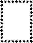 PAGE FRAMES / STAR BORDER @ WPClipart