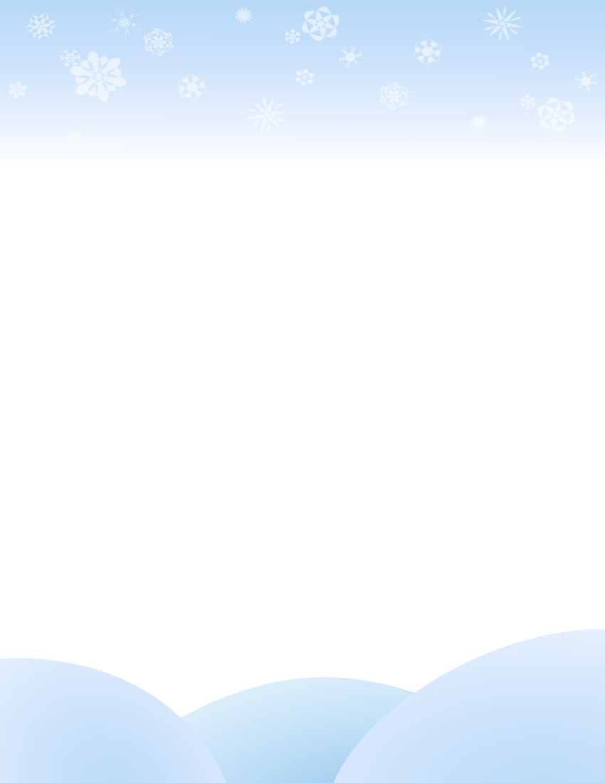 snow scene page