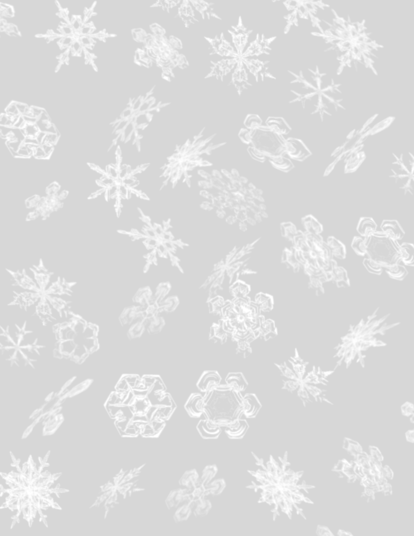 snowflake background page