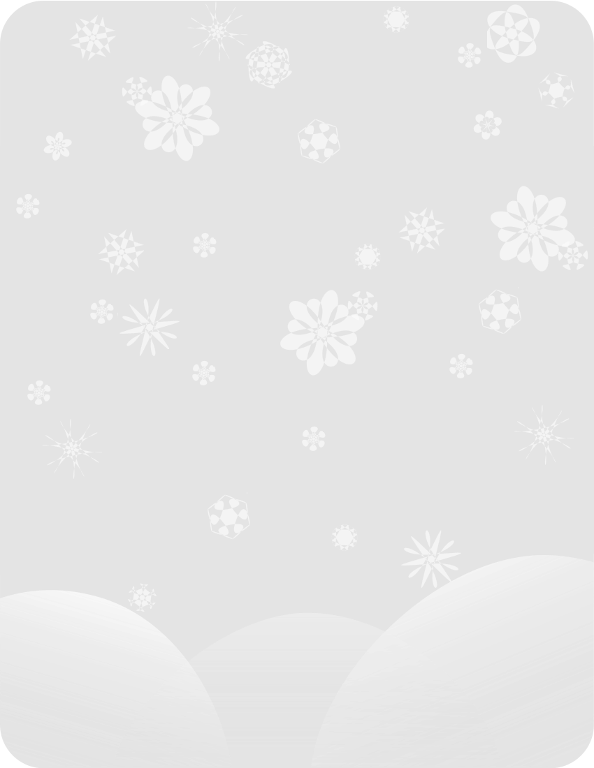 snowflakes background page