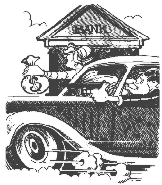 bank getaway