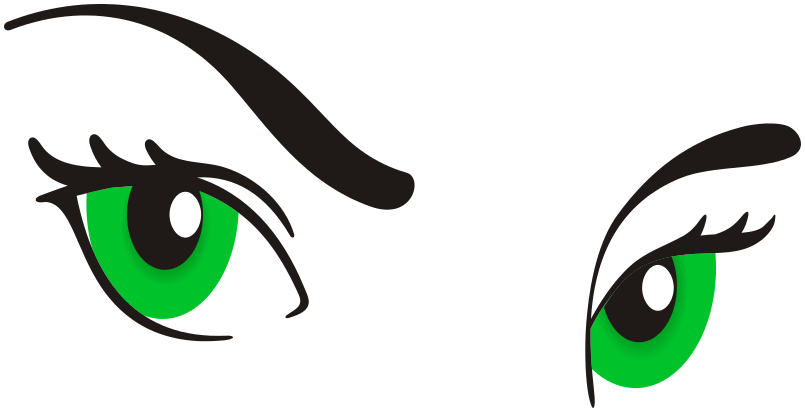 eyes woman green