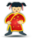 Chinese girl Icon