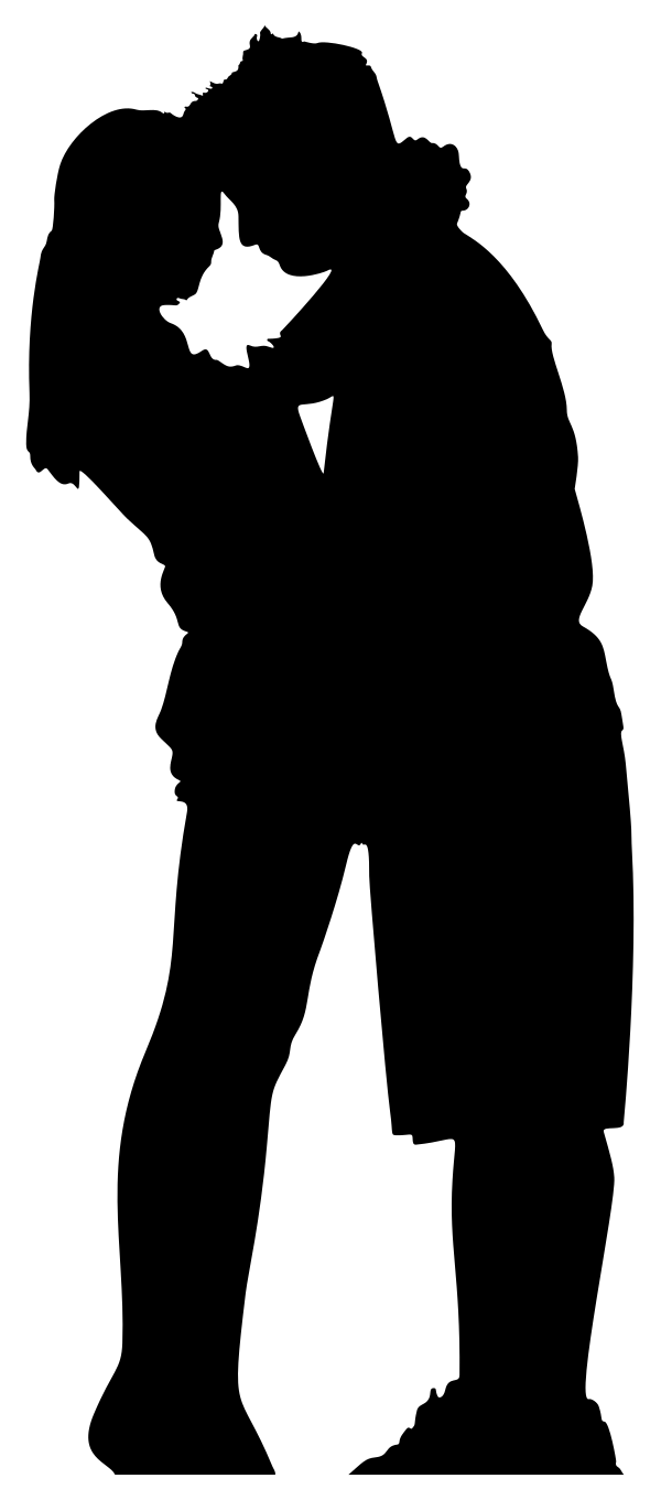 Couple-Hugging-Silhouette