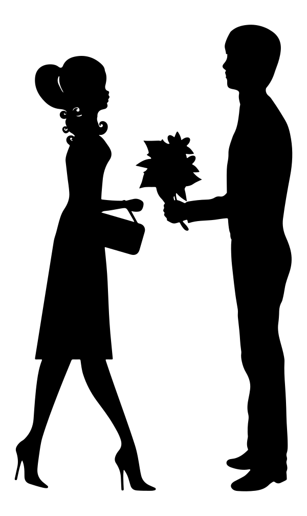 Romantic-Young-Couple-Silhouette