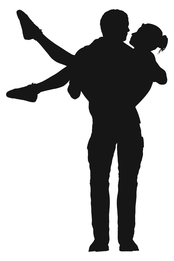 couple silhouette 4