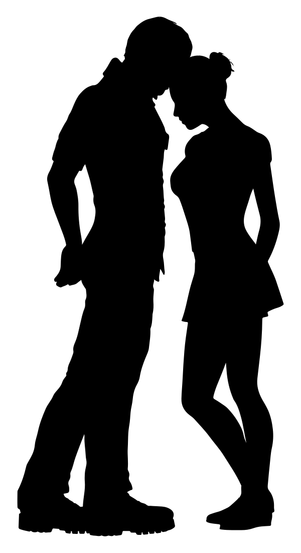 couple silhouette 5