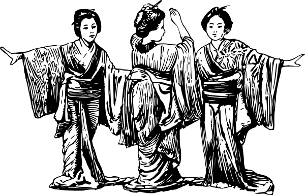 geisha dancing
