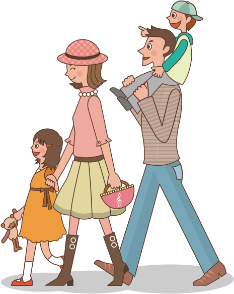 family stroll