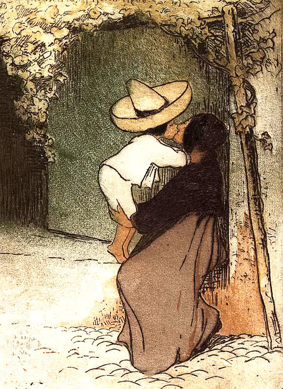mother and child Mexico 1913