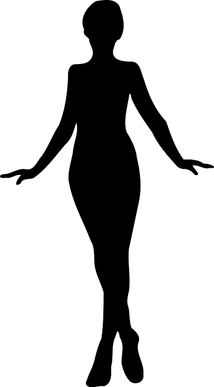 silhouette girl 5