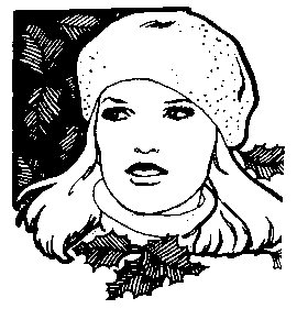 woman wearing winter cap