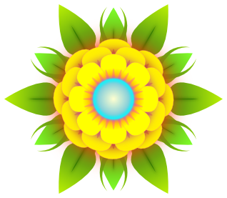 flower decorative yellow