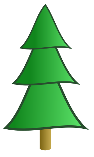 fir tree clip