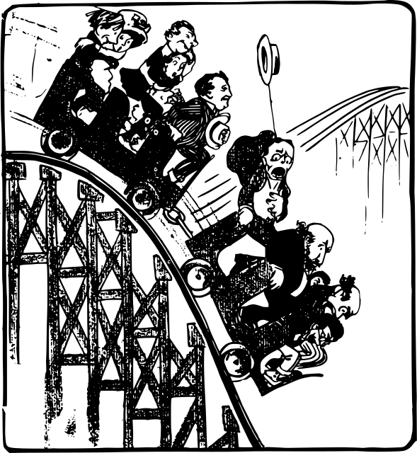 old roller coaster