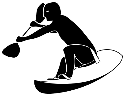 paddle surfer