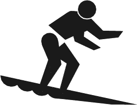 surfing symbol