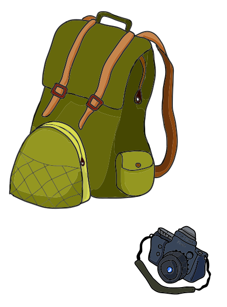 Backpack-And-Camera