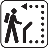 hiking trail icon 2