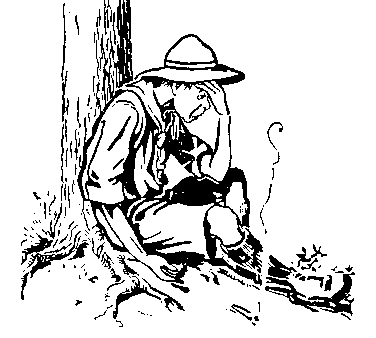 scout tries smoking