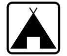 tent camping icon 2