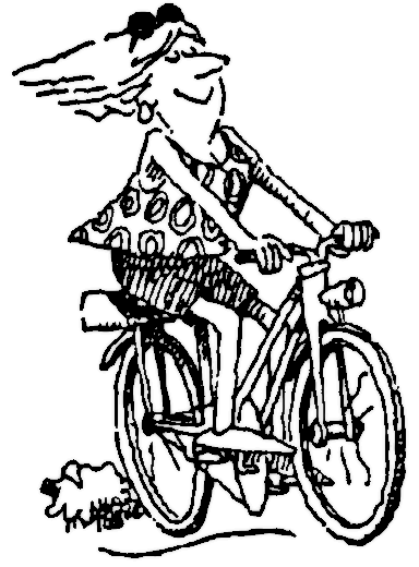 bicycle woman rider