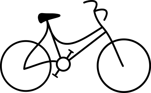 bicycle stick figure