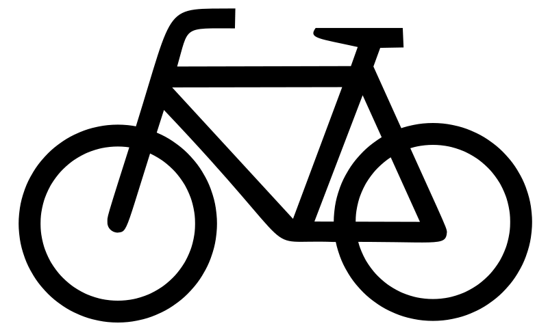 plain bicycle icon large