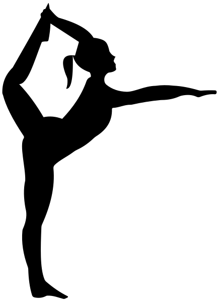 Stretching-Ballerina-Silhouette