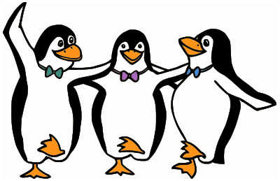 dancing penguins
