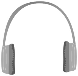 headphones lightweight BW