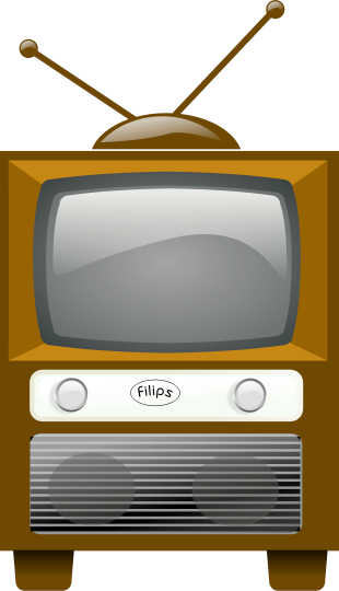 antique television