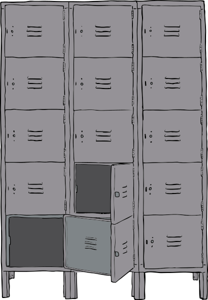 gym lockers