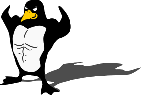 muscle penguin