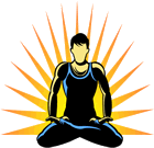 Yoga symbol man