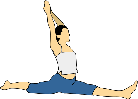 yoga  Hanumanasana