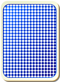 card backs grid blue