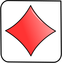 playing card symbol diamond
