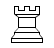chess piece white rook