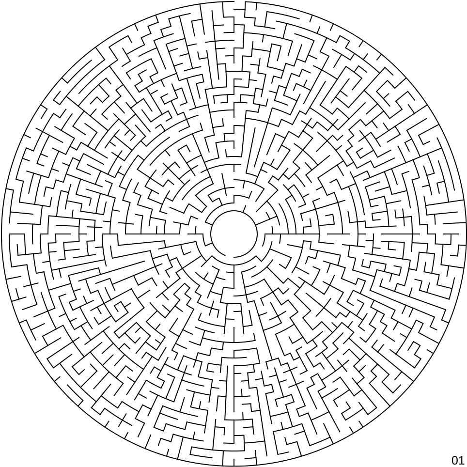 maze circular 01