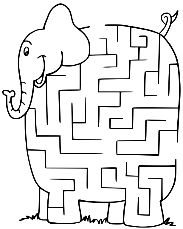 maze elephant